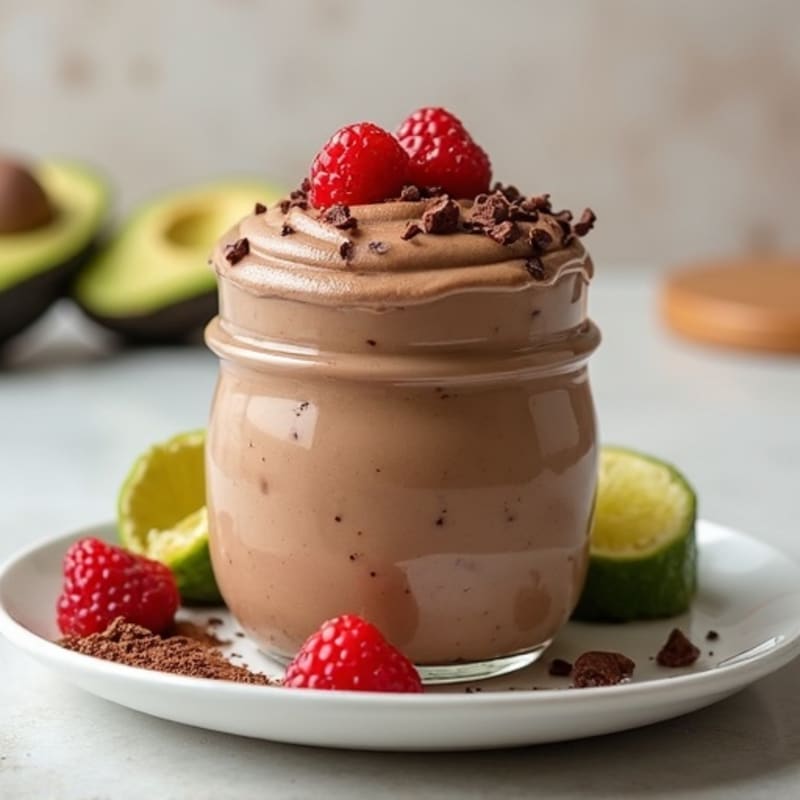 Creamy Avocado Chocolate Mousse
