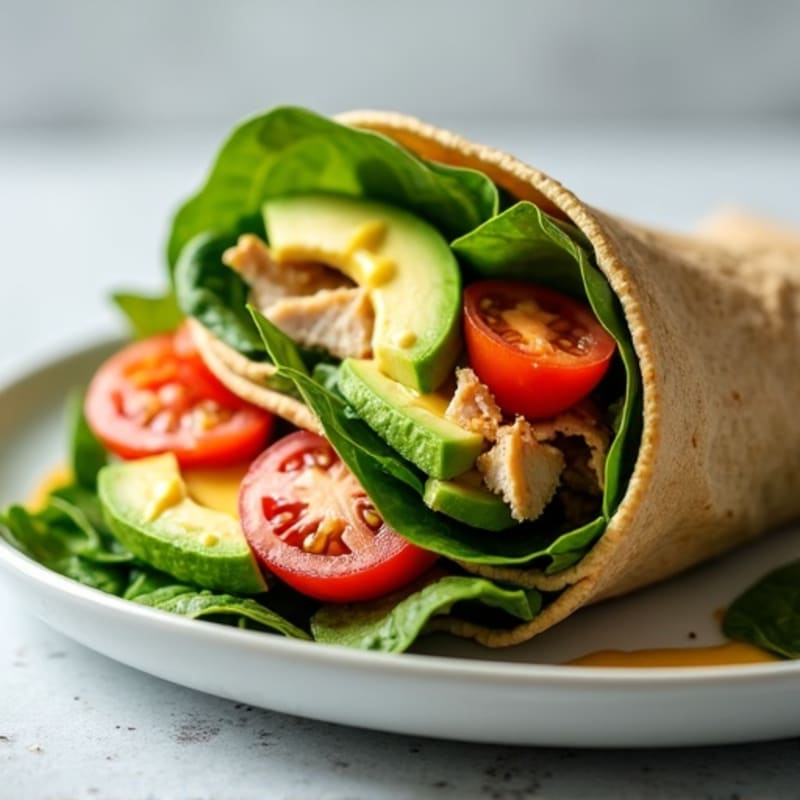 Fresh Turkey Avocado Wrap
