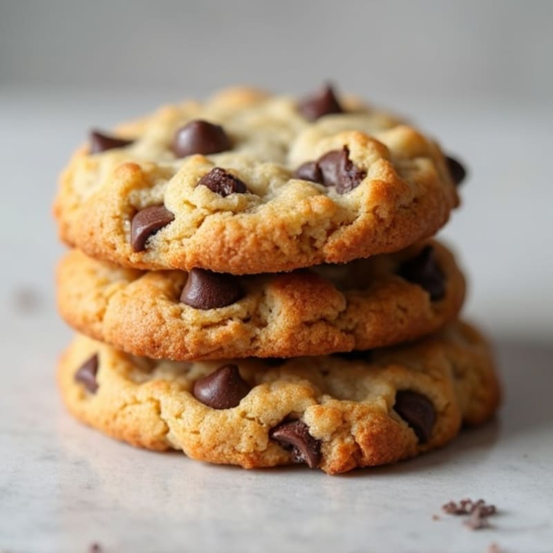Lightened-Up Almond Flour Chocolate Chip Cookies