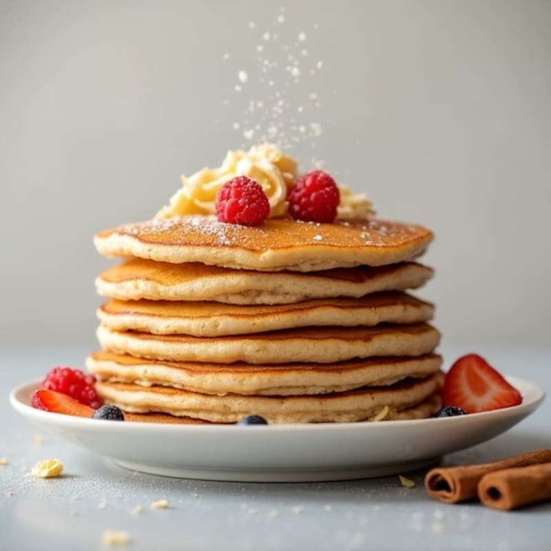 Wholesome Fluffy High-Protein Pancakes