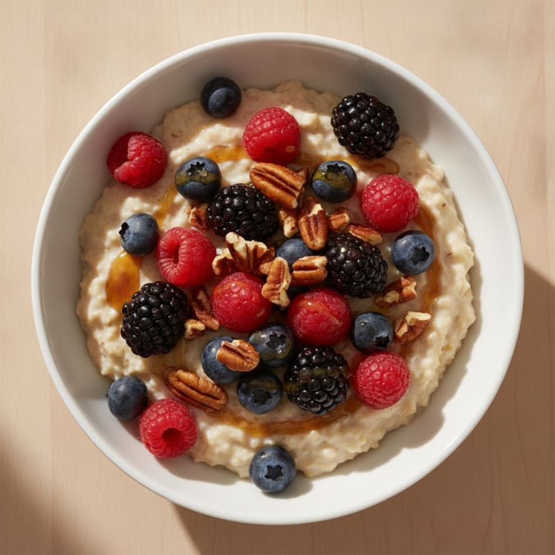 Maple Berry Pecan Oatmeal
