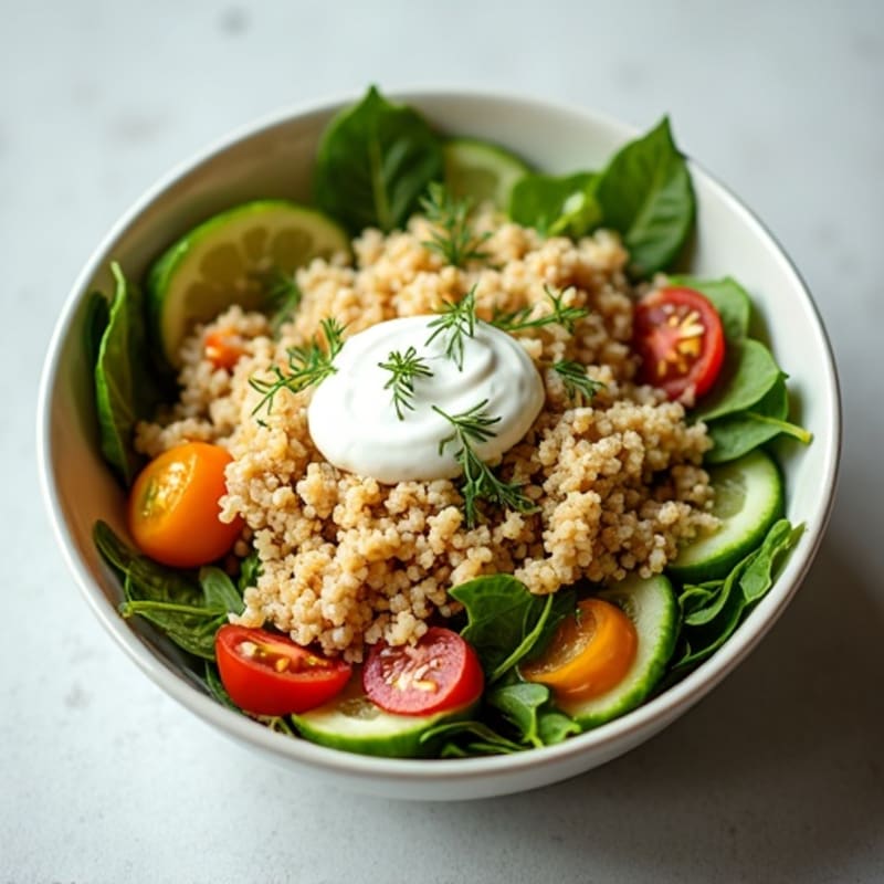 Lemon-Herb Shredded Tuna Bowl