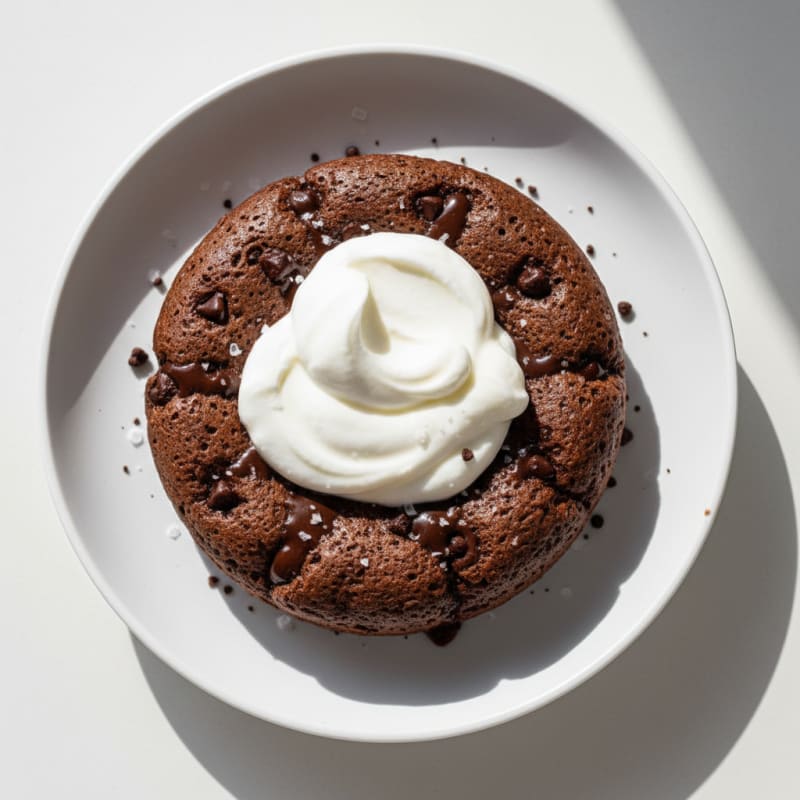 Creamy Chocolate Protein Mug Cake