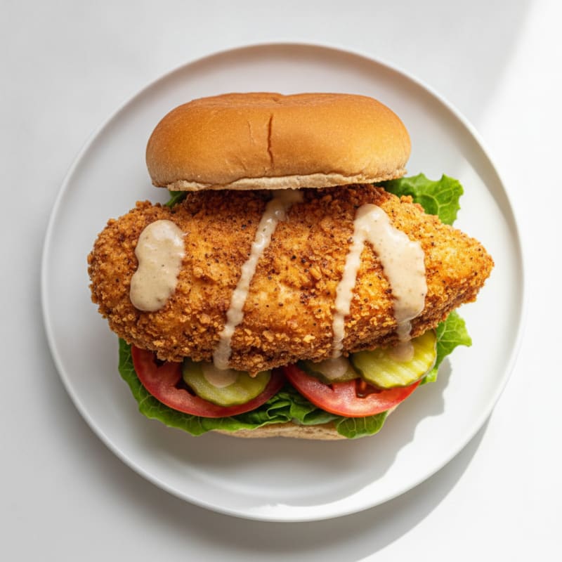 Crispy Buttermilk Chicken Sandwich