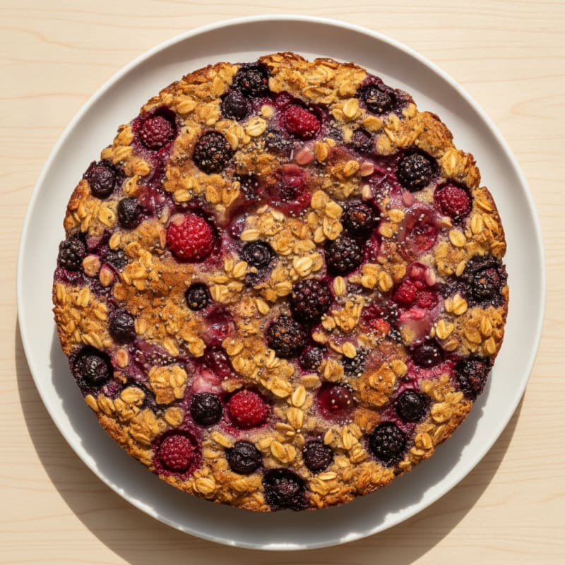 Baked Berry Oatmeal