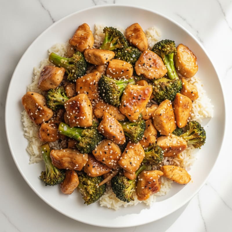 Teriyaki Chicken and Broccoli Stir-Fry