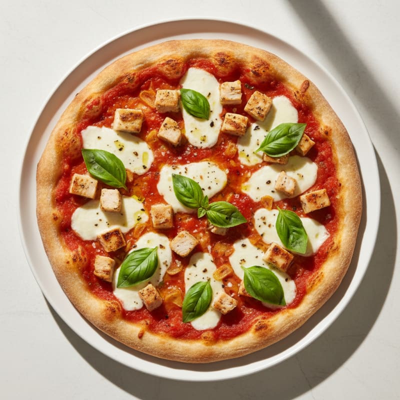Classic Margherita Pizza with Fresh Basil