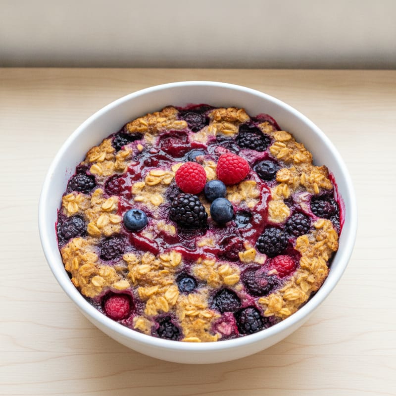Baked Berry Oatmeal