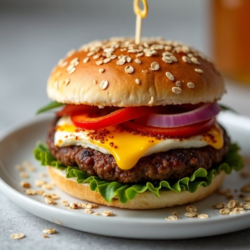Hearty Smoky Black Bean Burgers