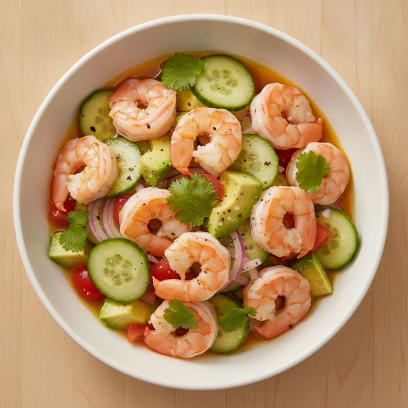 Citrus Shrimp and Avocado Ceviche