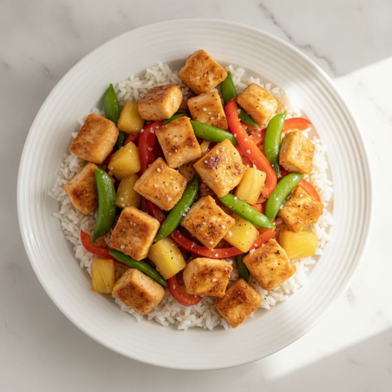 Sweet and Sour Chicken Stir-Fry