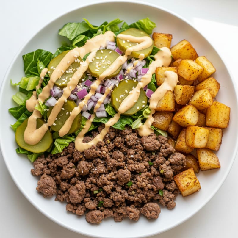 Big Mac Protein Power Bowl