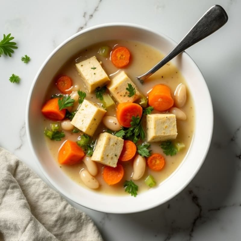 Creamy White Bean and Roasted Fennel Stew