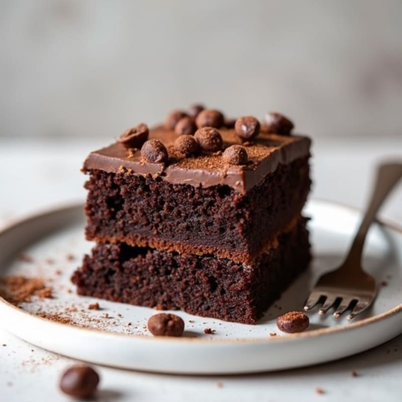 Protein-Rich Dark Chocolate Almond Flour Cake