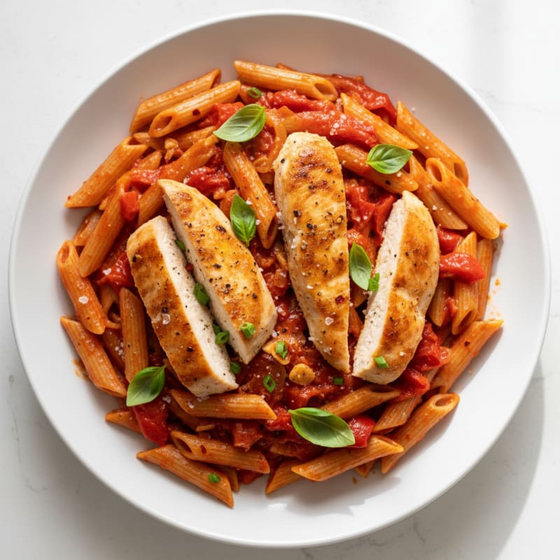 Organic Roasted Red Bell Pepper Pasta