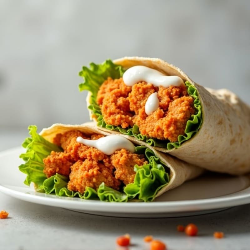 Crispy Buffalo Chicken Wraps