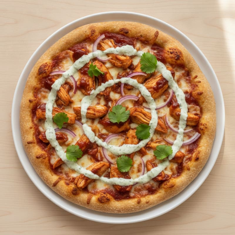 BBQ Ranch Chicken Pizza