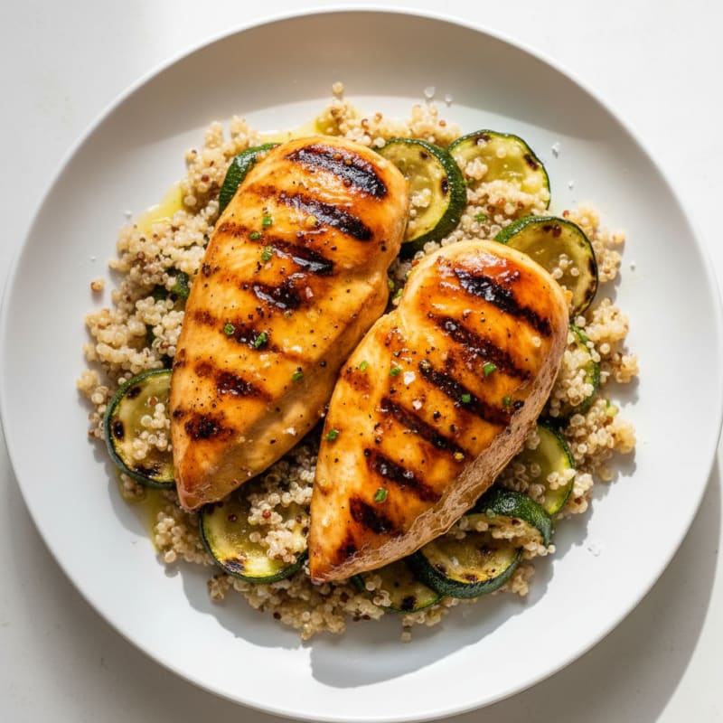 Grilled Chicken with Chili-Lime Glaze