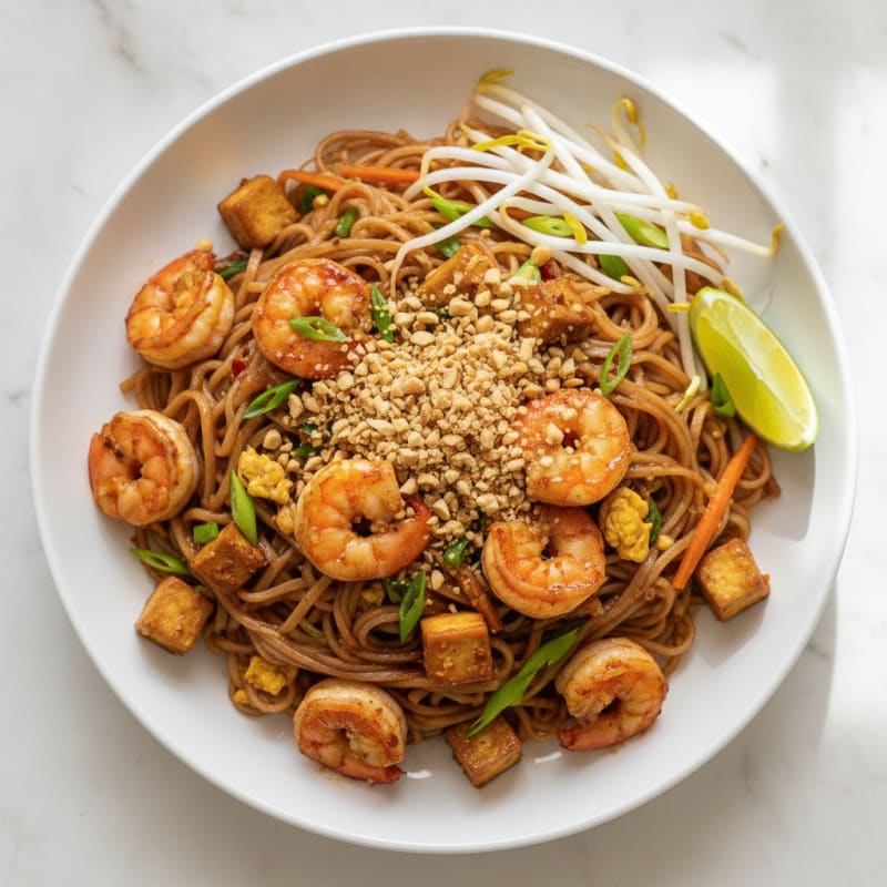 Shrimp Pad Thai Noodles