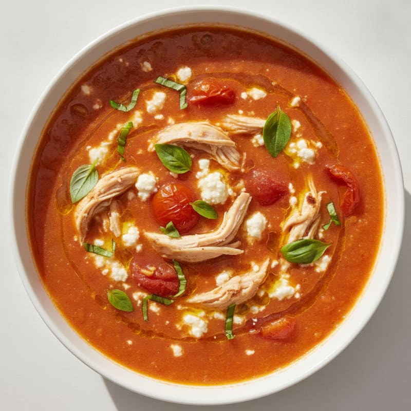 Roasted Tomato Basil Soup