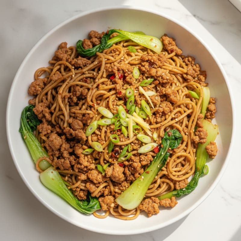 Sichuan Pork Dan Dan Noodles