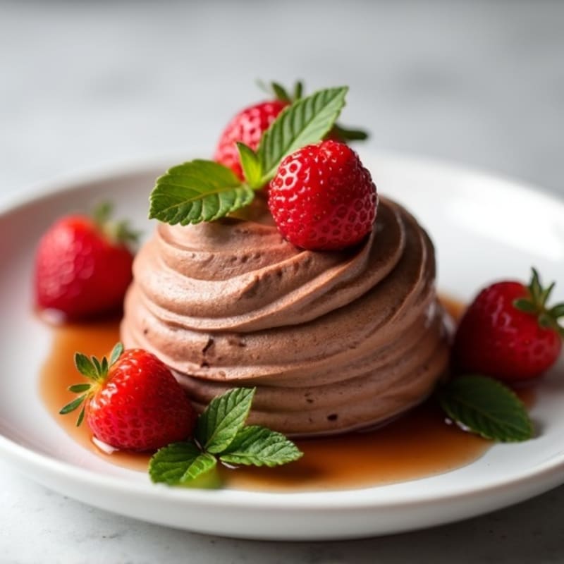 High-Protein Greek Yogurt Chocolate Mousse
