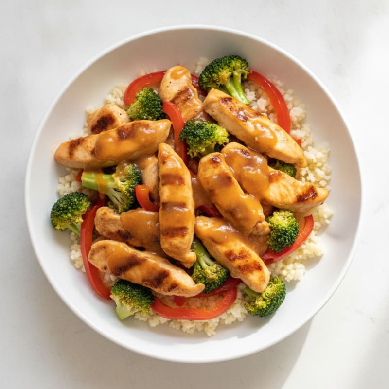 Orange Glazed Chicken Stir-Fry