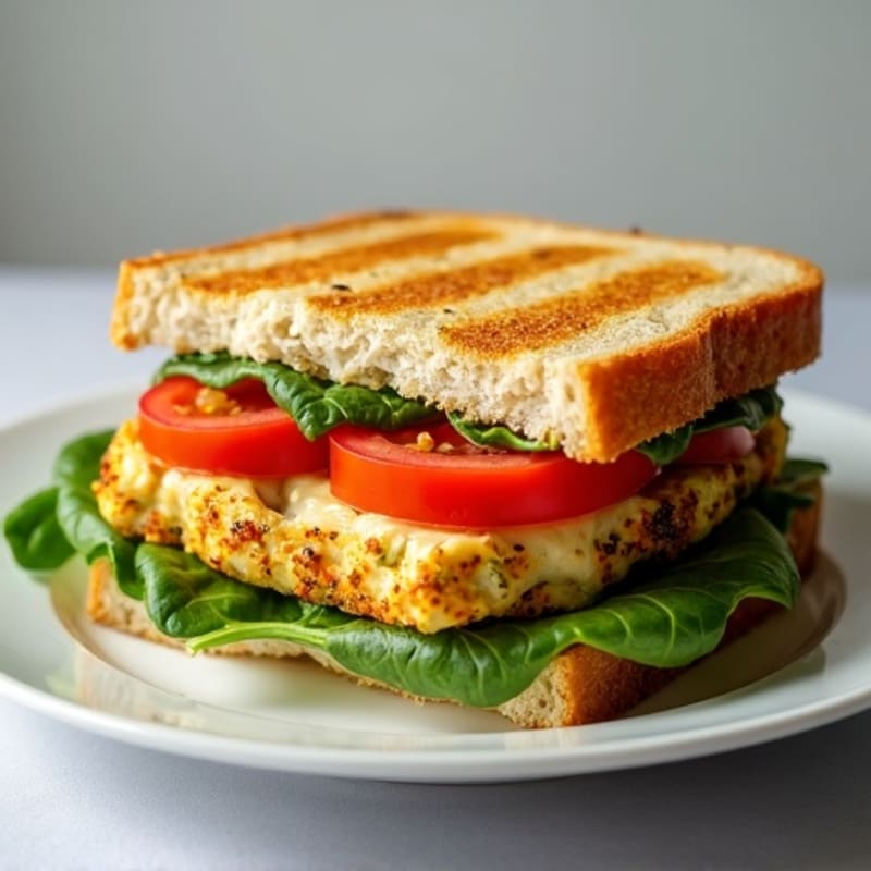 Grilled Chicken Pesto Sandwich