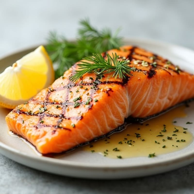 Lemon Herb Grilled Salmon