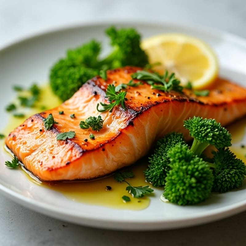Citrus-Herb Grilled Salmon with Fresh Herbs