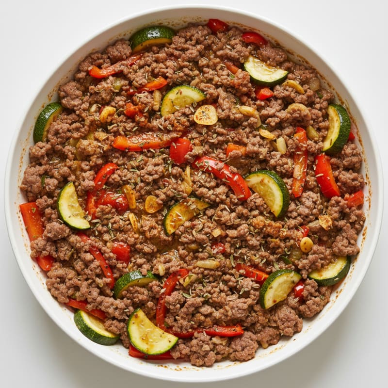 Savory Minced Meat Skillet