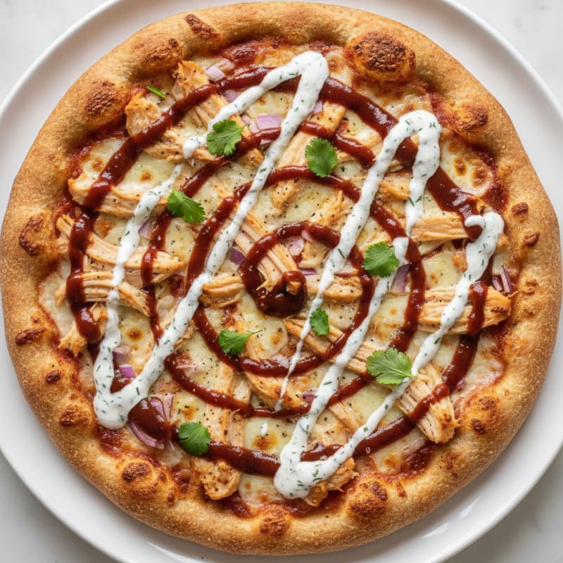 BBQ Ranch Chicken Pizza