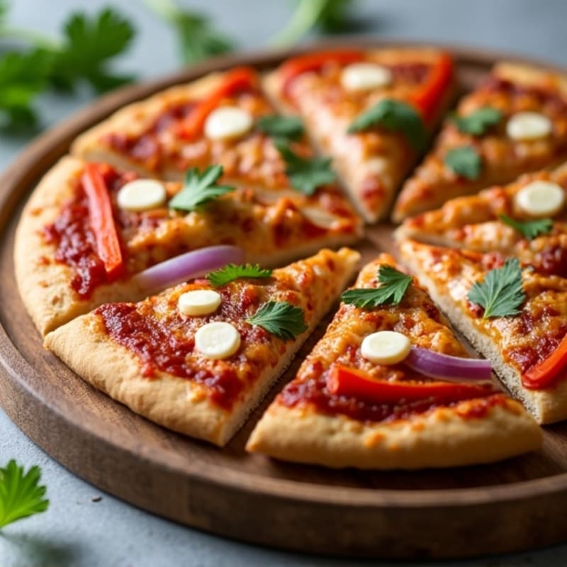 Sheet Pan BBQ Chicken Pizza