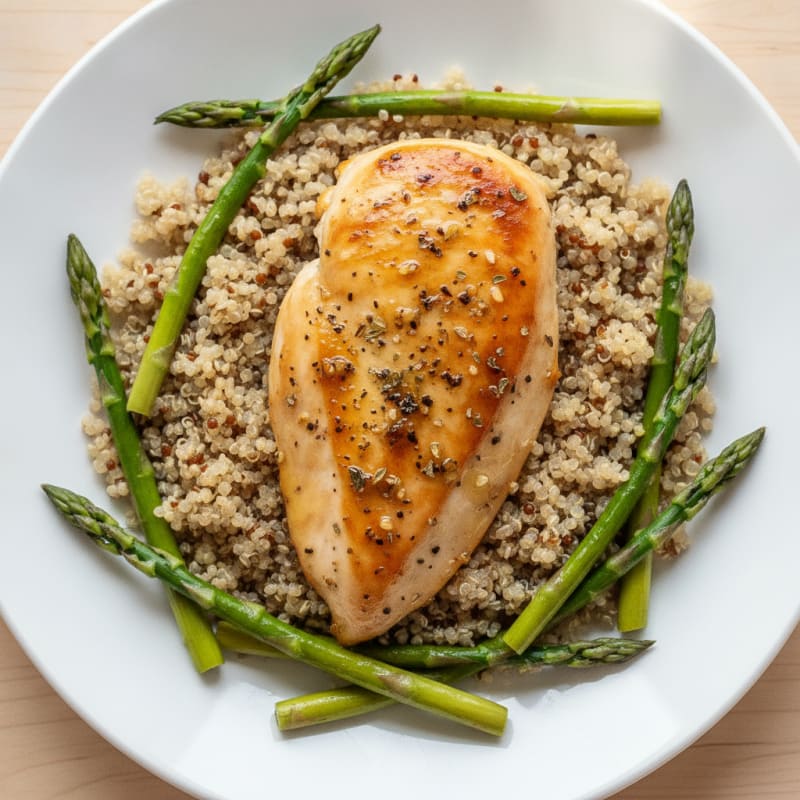 Simple Baked Lemon Herb Chicken