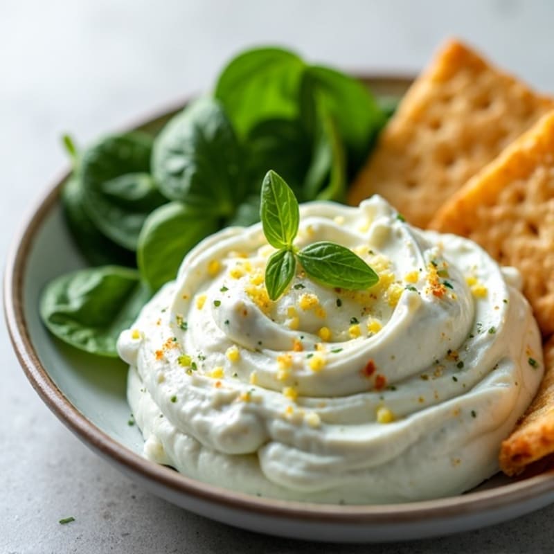 Creamy Greek Yogurt Spinach Artichoke Dip