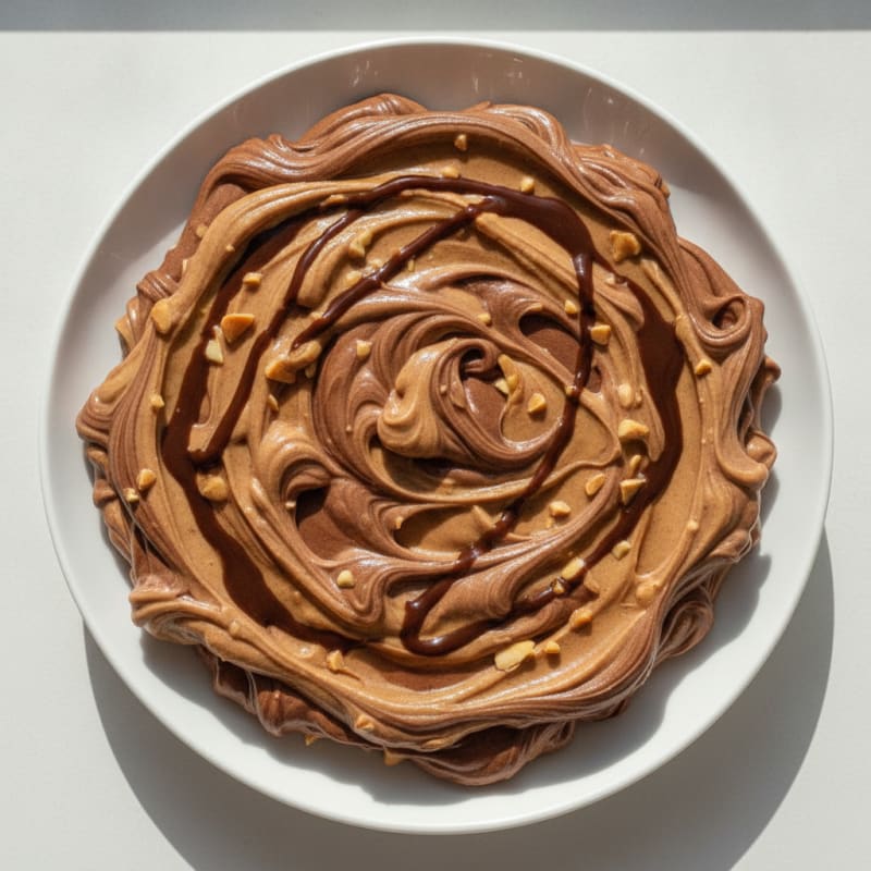 Silky Greek Yogurt Protein Mousse with Almond Butter