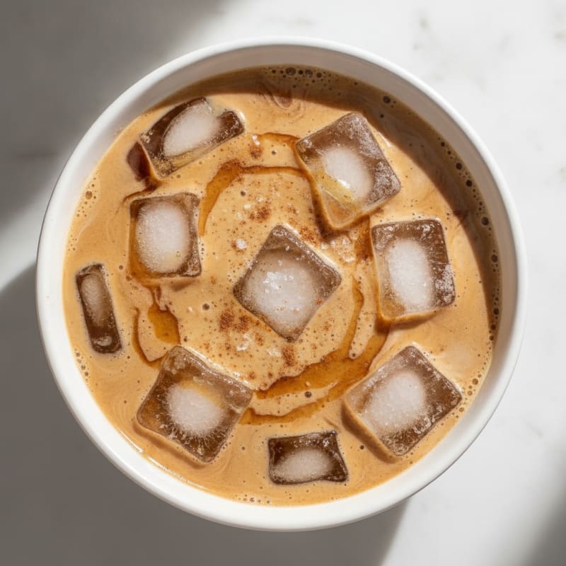 Iced Brown Sugar Oat Milk Coffee