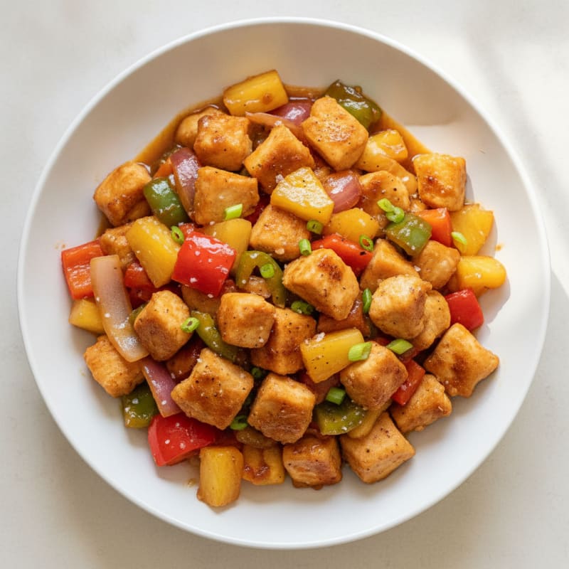 Sweet and Sour Chicken Stir-Fry