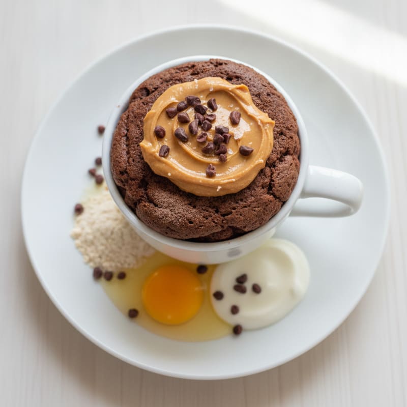 Chocolate Protein Mug Cake