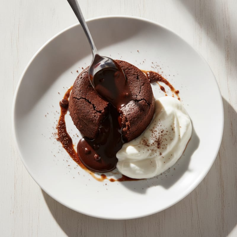 Decadent Dark Chocolate Lava Cake