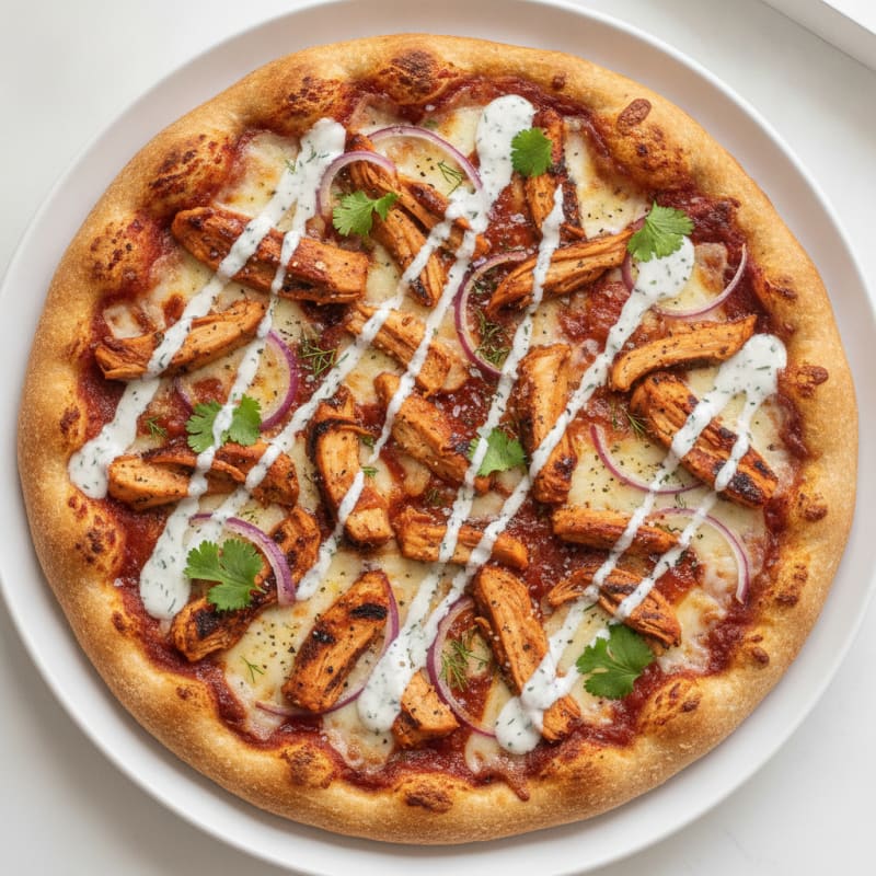 BBQ Ranch Chicken Pizza