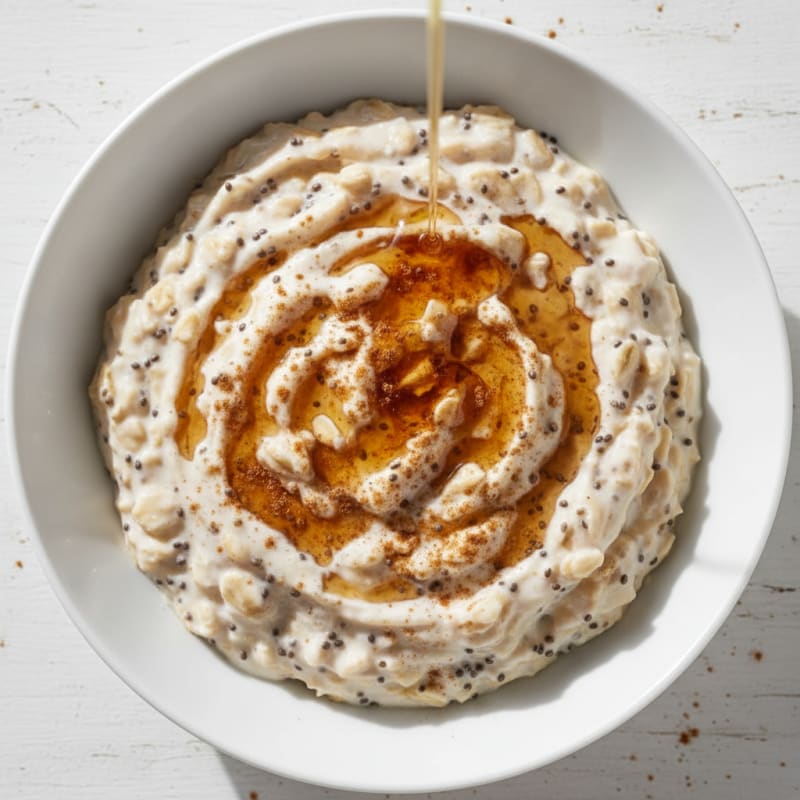 Creamy Vanilla Bean Overnight Oats