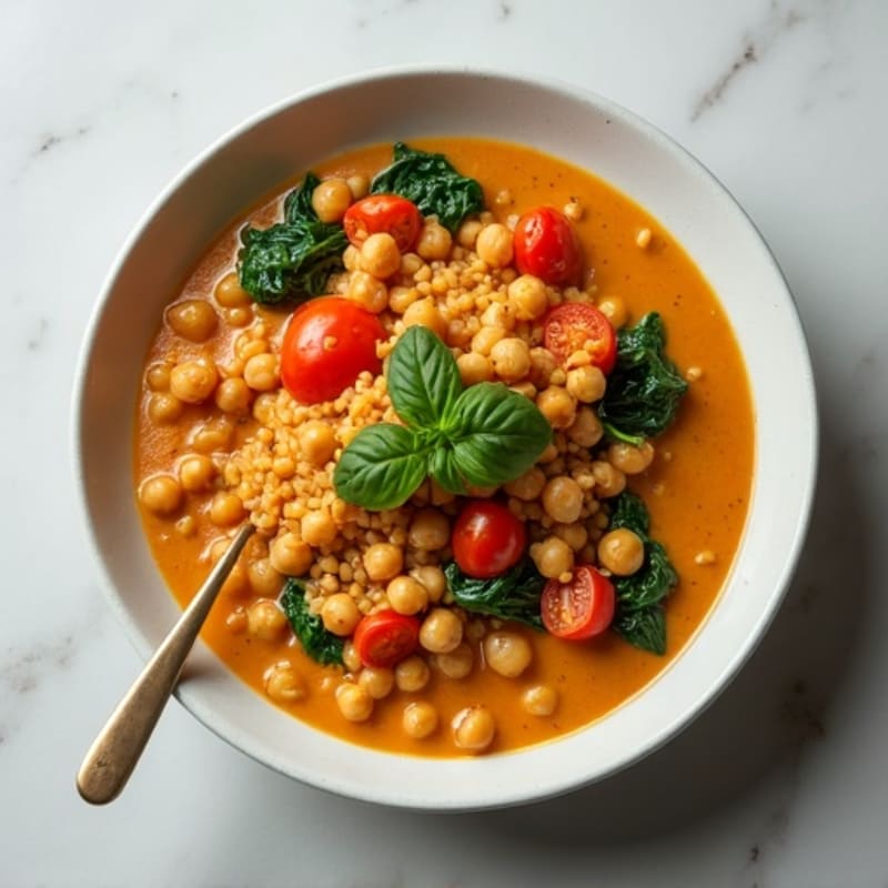 Creamy Coconut Red Lentil Curry