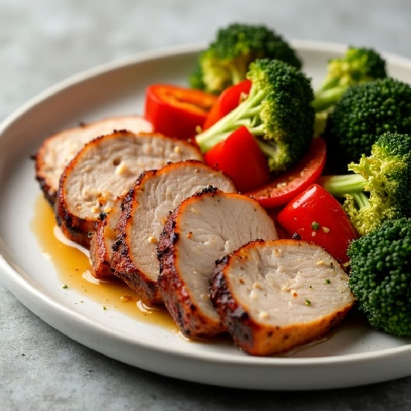 Honey Garlic Roasted Pork