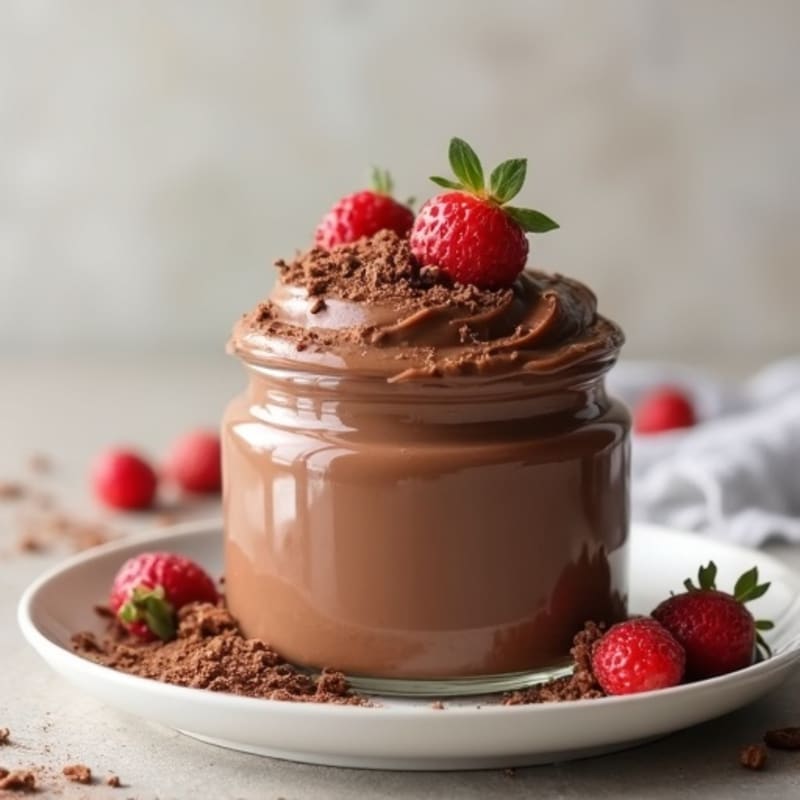 Silky Chocolate Greek Yogurt Protein Pudding
