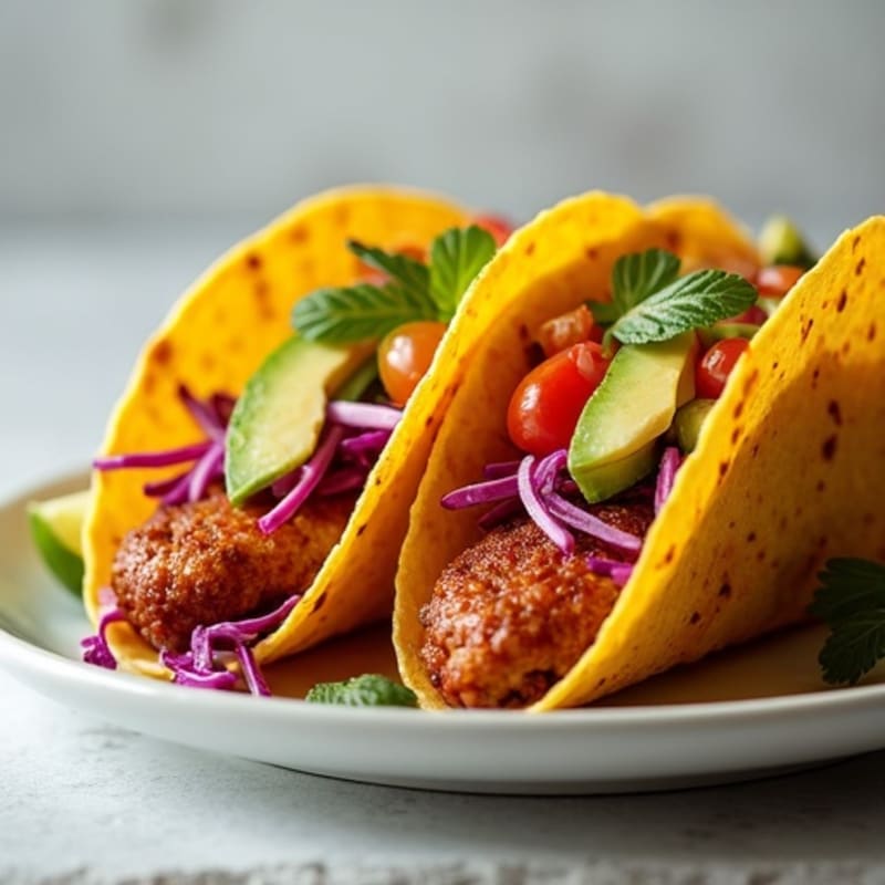 Crispy Citrus Pork Tacos