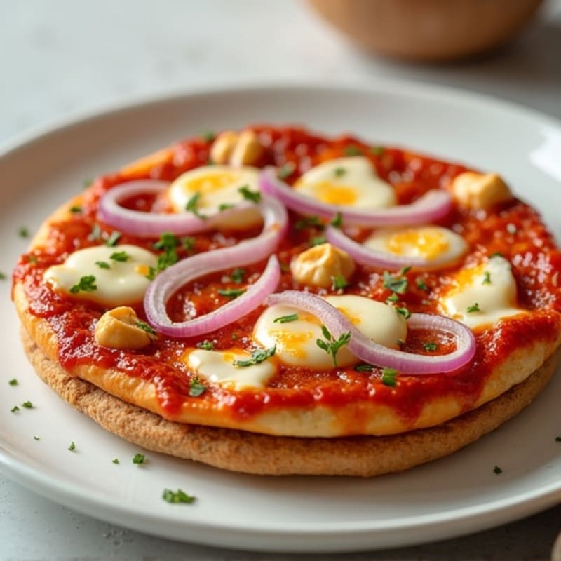High-Protein BBQ Chicken Pizza