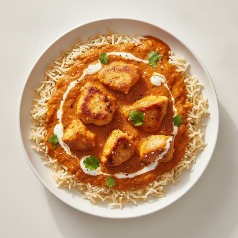 Chicken Tikka Masala with Basmati Rice