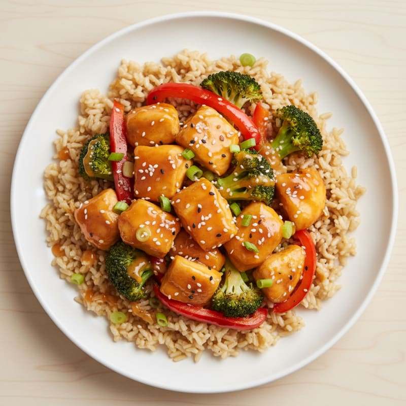 Baked Orange Glazed Chicken