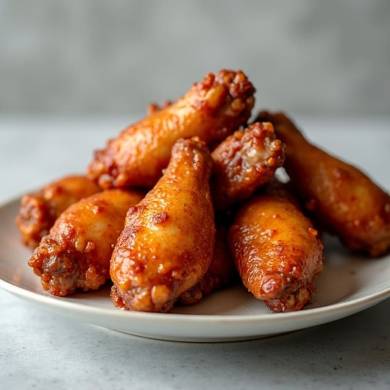 Crispy Honey Glazed Chicken Wings